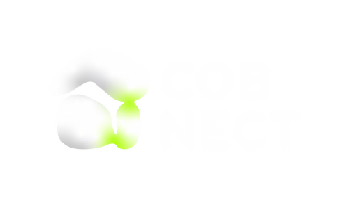 cobnect logo white version